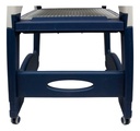 Silla De Comer Bebe Dakota 3en1 Alta Multifunción Mesa Portátil Baby Azul