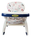 Silla De Comer Bebe Dakota 3en1 Alta Multifunción Mesa Portátil Baby Azul