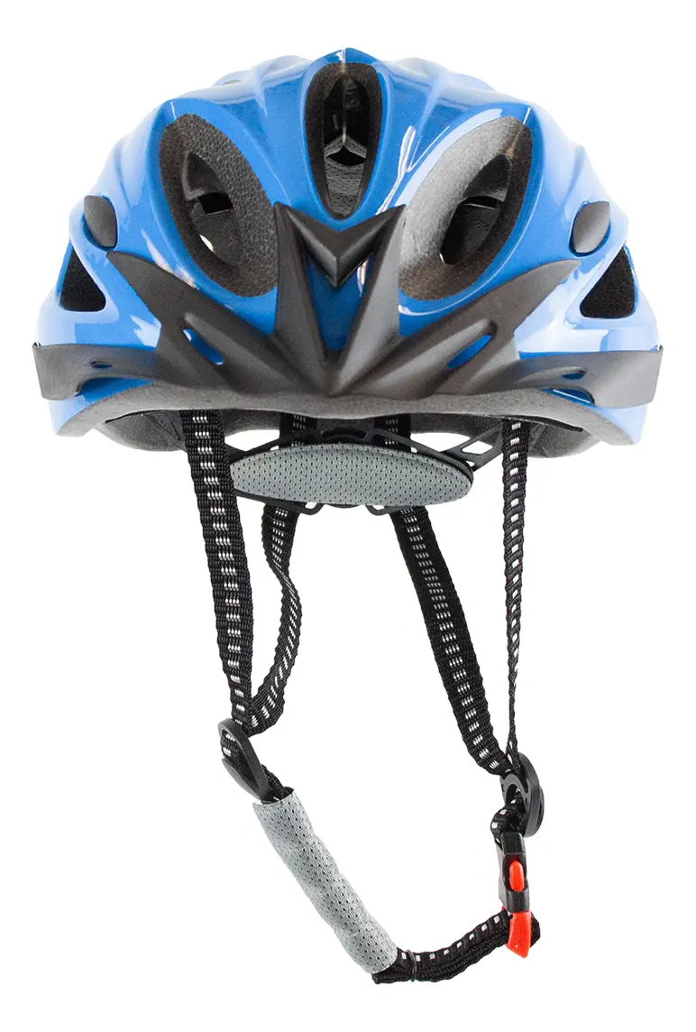 Casco Bicicleta Dakota Regulable Liviano Con Visera Ventilación Color Azul L