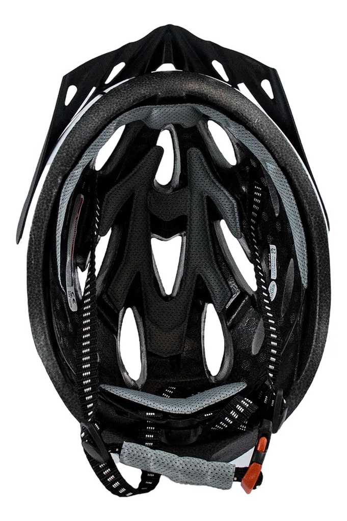 Casco Bicicleta Dakota Regulable Liviano Con Visera Ventilación Color Azul L