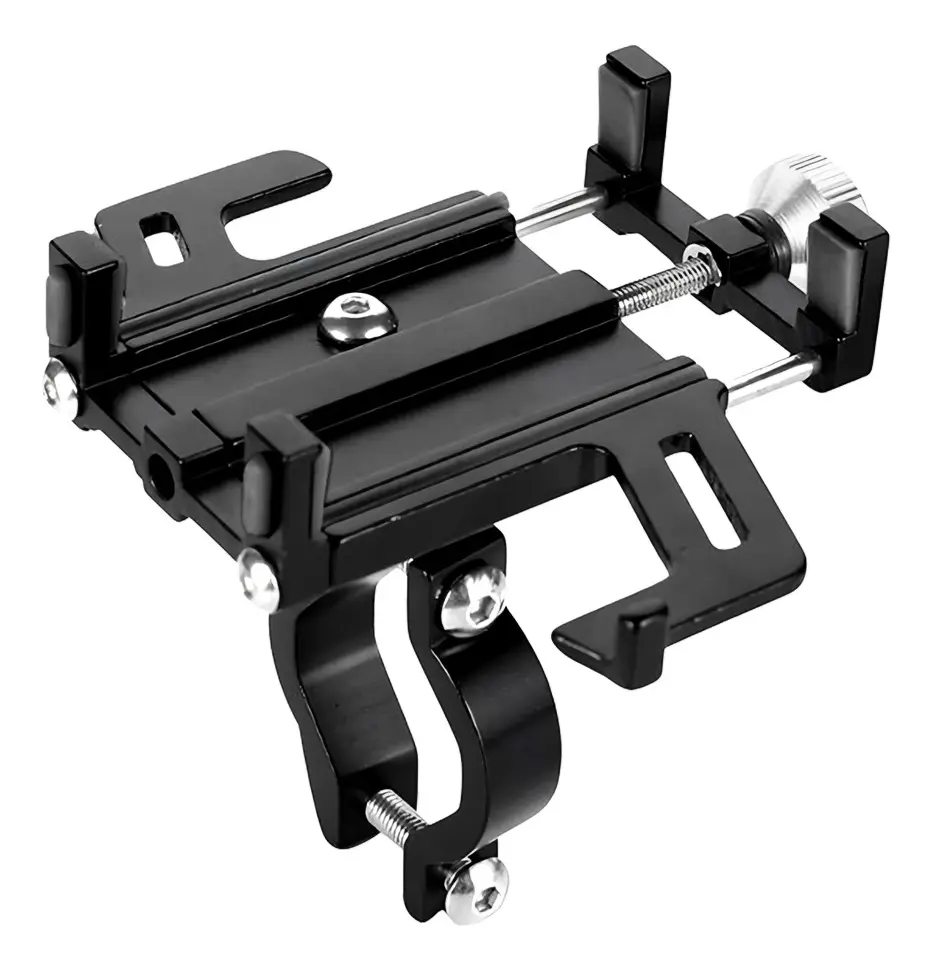 Soporte Celular Bicicletas  Dakota Aluminio Metal Negro