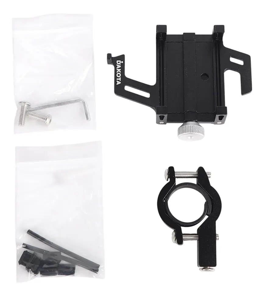 Soporte Celular Bicicletas  Dakota Aluminio Metal Negro
