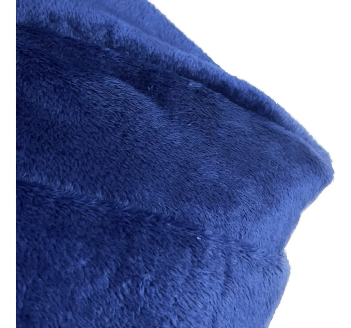 Frazada Manta Franela 200x230 Dakota Media Estación Color Azul Liso 2 Kg