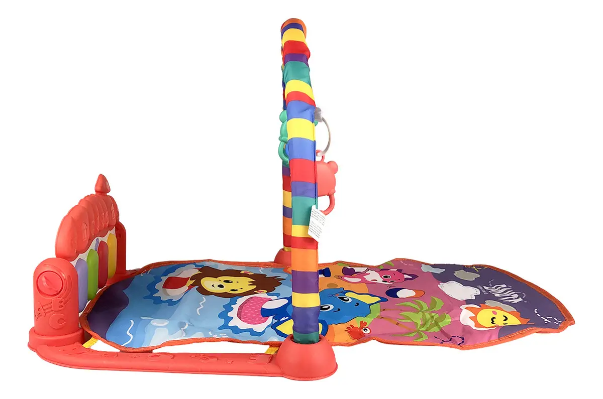 Gimnasio Piano Manta Bebe Multifuncional Desmontable Con Luz Y Sonido