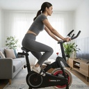 Bicicleta Fija Spinning Magnética Dakota Conexión Inalámbrica Negro