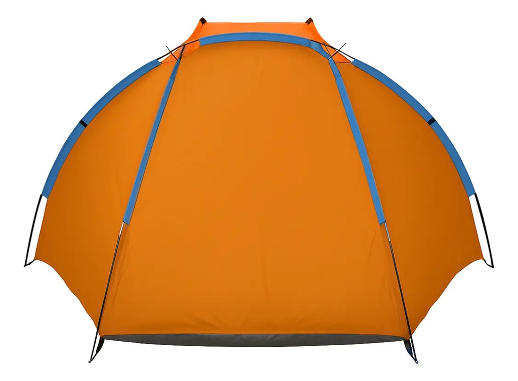 Carpa 2 Personas Impermeable Playa Fácil Armado Dakota Ca02 Color Naranja