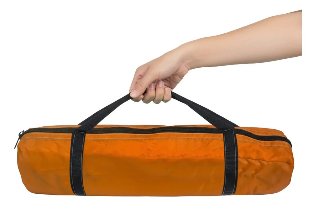 Carpa 2 Personas Impermeable Playa Fácil Armado Dakota Ca02 Color Naranja