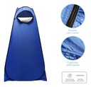 Carpa Baño Vestidor Autoarmable Playa Dakota 110x110x190cm Color Azul