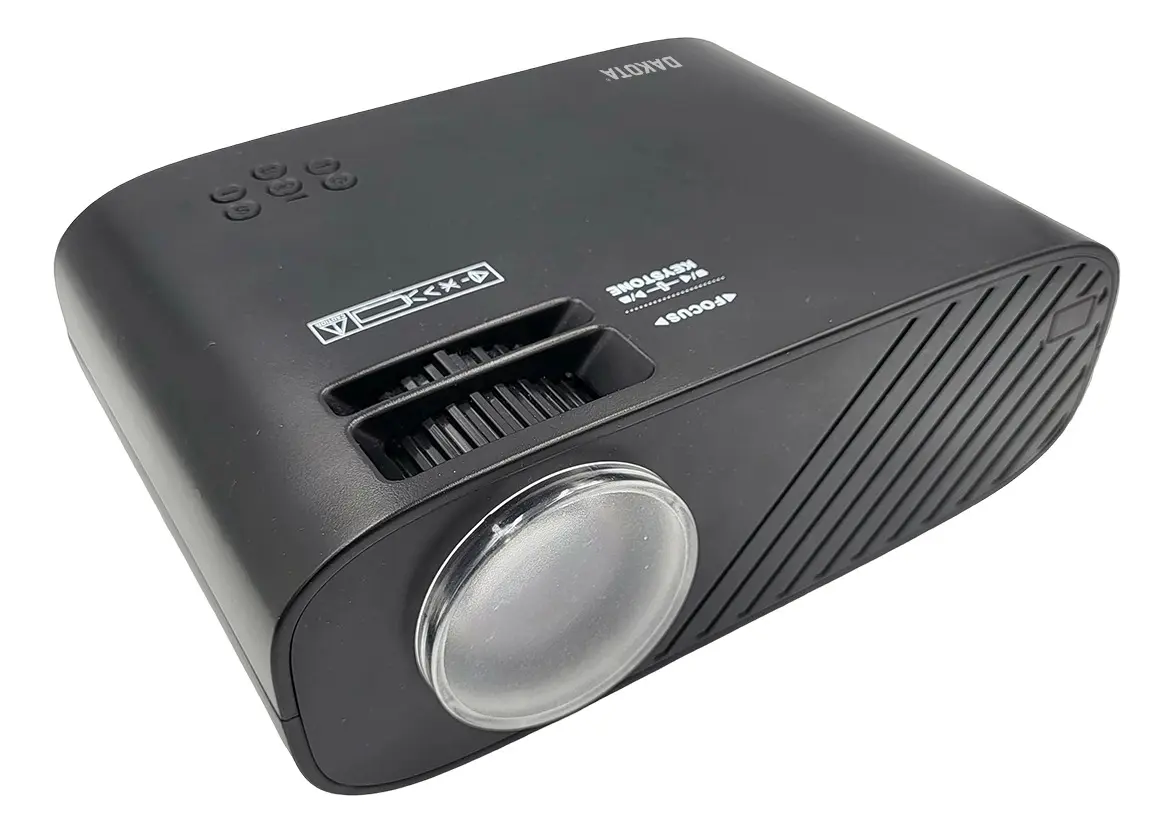 Proyector Portatil Led Dakota 4000lm Hdmi 720p Mirrorlink Blanco