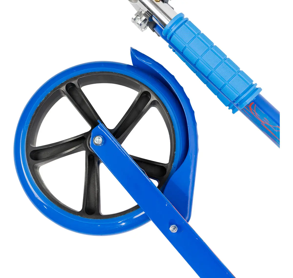 Monopatín Infantil Dakota Con Freno Trasero Hierro Reforzado Hasta 45 Kg Color Azul