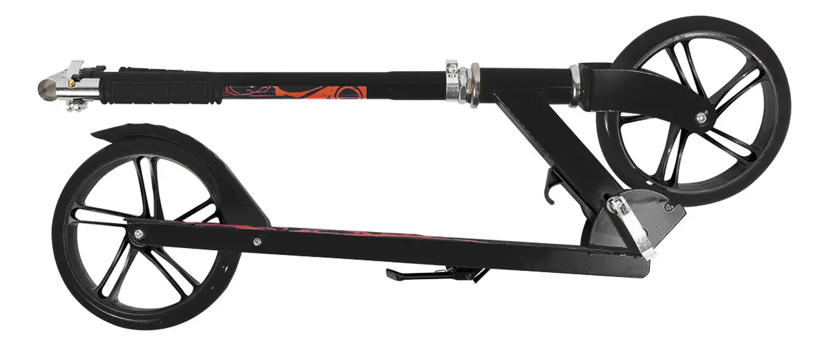 Monopatín Infantil Dakota Con Freno Trasero Hierro Reforzado Hasta 45 Kg Color Negro