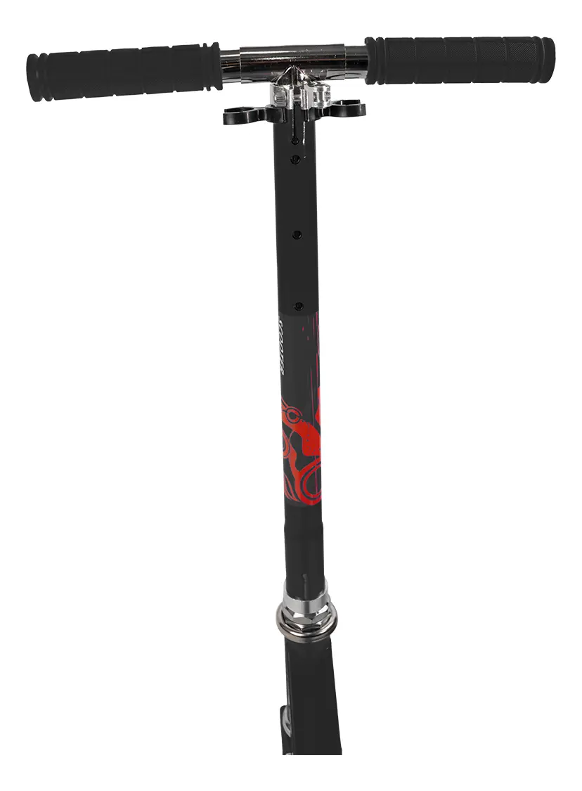 Monopatín Infantil Dakota Con Freno Trasero Hierro Reforzado Hasta 45 Kg Color Negro