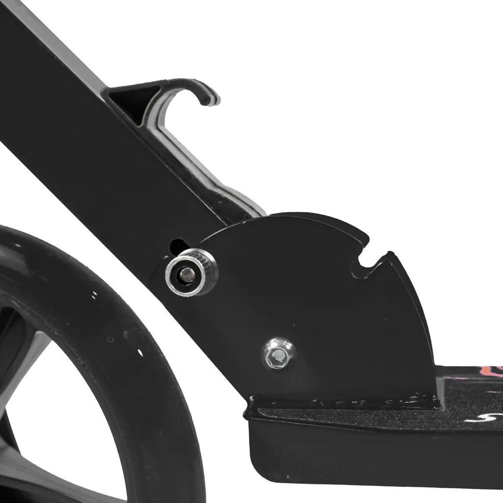 Monopatín Infantil Dakota Con Freno Trasero Hierro Reforzado Hasta 45 Kg Color Negro