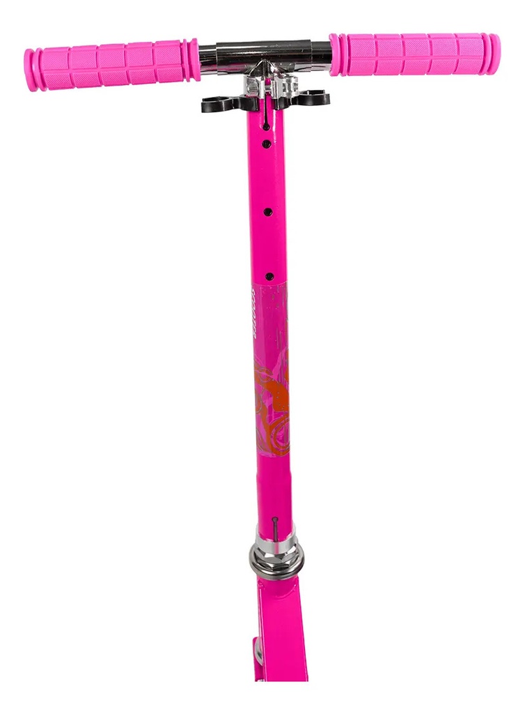 Monopatín Infantil Dakota Con Freno Trasero Hierro Reforzado Hasta 45 Kg Color Rosa