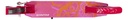 Monopatín Infantil Dakota Con Freno Trasero Hierro Reforzado Hasta 45 Kg Color Rosa