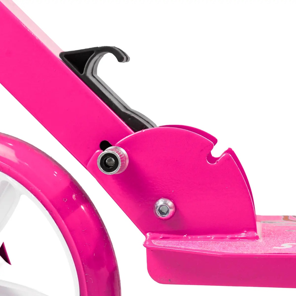 Monopatín Infantil Dakota Con Freno Trasero Hierro Reforzado Hasta 45 Kg Color Rosa