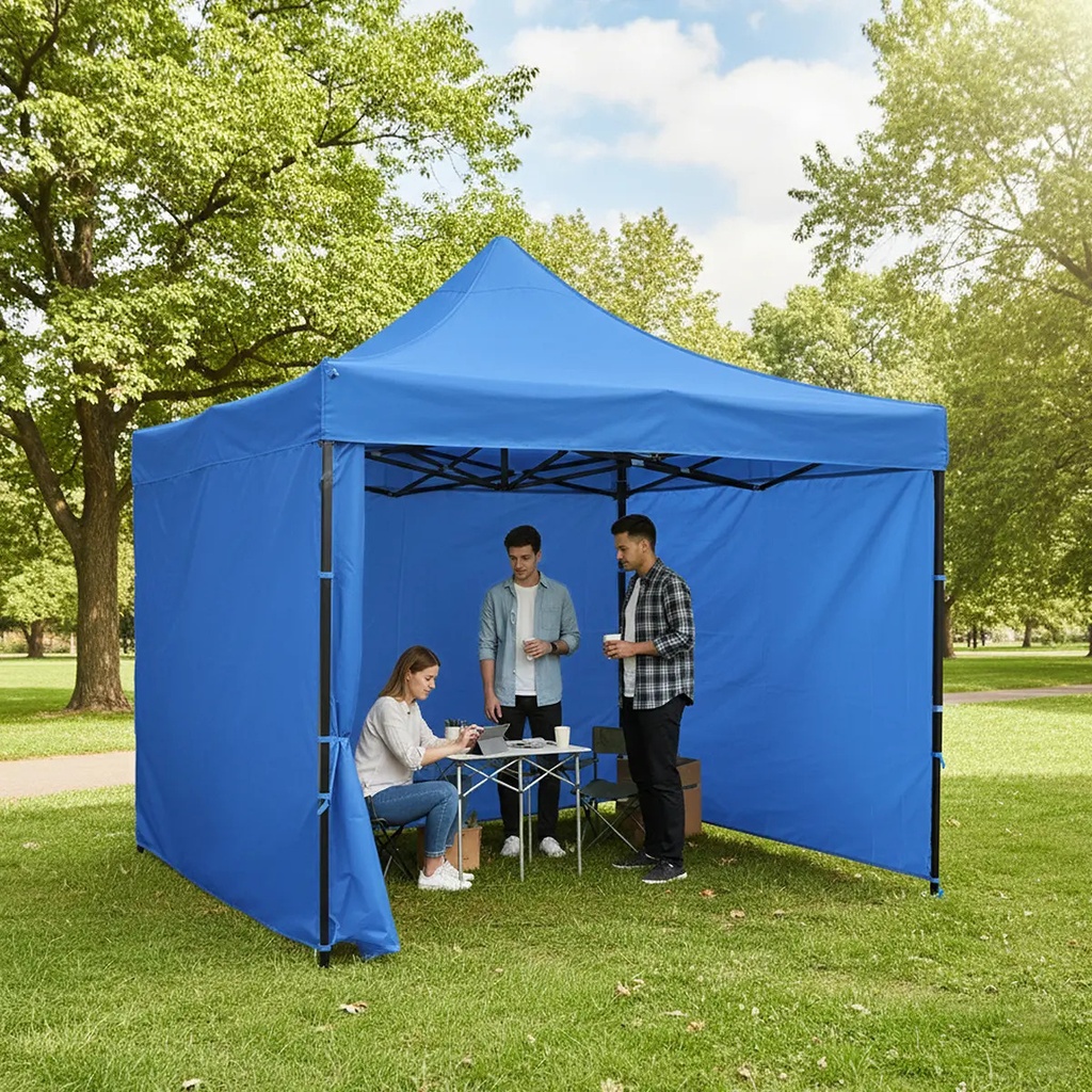 Gazebo Dakota Gz33p4 Color Azul 2.9m X 3m X 3m