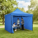 Gazebo Dakota Gz33p4 Color Azul 2.9m X 3m X 3m