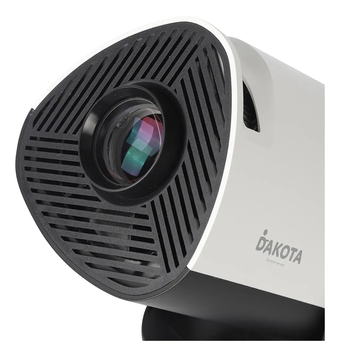 Mini Proyector Led Wifi Mirrorlink Dakota Plw150 De 9500 Lm Android Smart Tv Hd Color Blanco