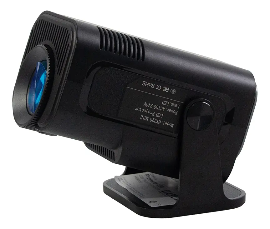 Proyector Led Dakota Android 11 Wifi Bt 300 Ansi 1080p Hdmi Usb Control Remoto Negro