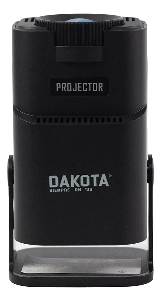 Proyector Led Dakota Android 11 Wifi Bt 300 Ansi 1080p Hdmi Usb Control Remoto Negro