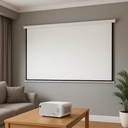 Pantalla Proyector 120 Pulgadas Dakota Para Colgar Pared Retráctil