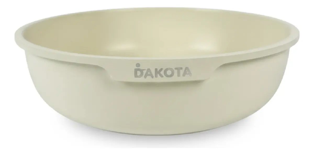Set Batería Cocina 10 Piezas Dakota Cacerolas Mangos Desmontables Crema