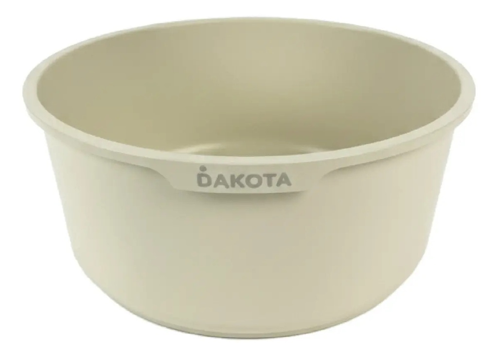 Set Batería Cocina 10 Piezas Dakota Cacerolas Mangos Desmontables Crema