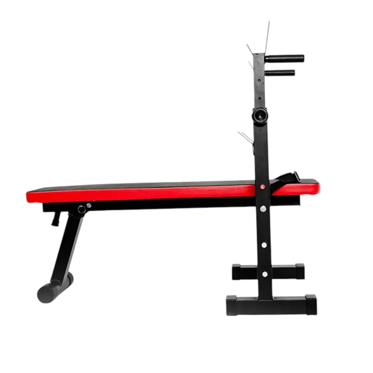 Banco De Pecho Plegable Dakota, Tabla De Gimnasio Con Soporte Para Barra