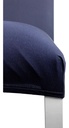 Fundas Cubre Sillas Elastizadas Dakota Pack X6 100% Poliéster Calidad Premium Color Azul Liso