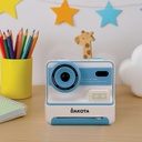 Cámara Instantánea Niños Portátil Dakota Impresión Térmica 1080p Foto Video + 2 Rollos Papel Térmico De Regalo