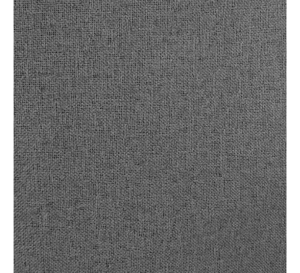 Cortina Blackout 2 Paños Dakota 210cm Alto X 140cm Ancho Con Sujetador Decorativo De Regalo Color Gris Claro