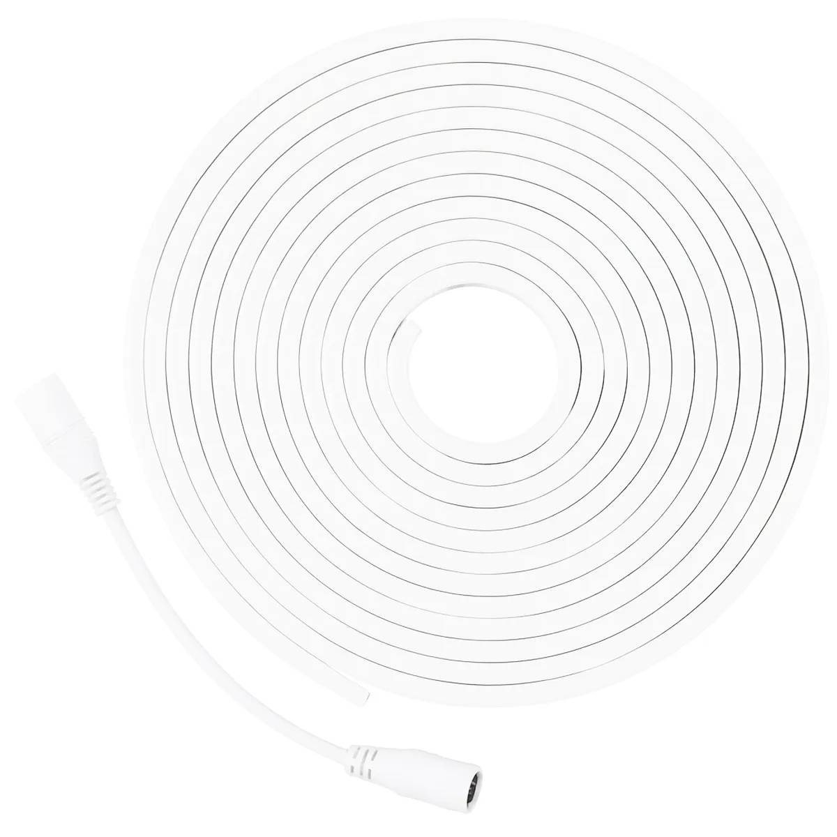 Combo X10 Tiras Leds Manguera Neón Dakota 5m Blanca Cálida 120leds Interior Exterior Blanco Cálido Blanco Cálido