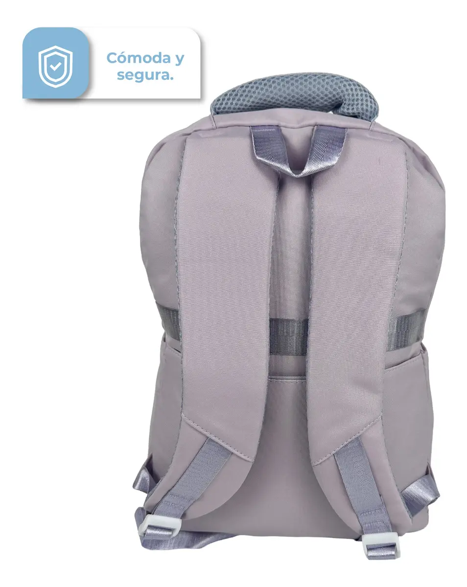Combo Monopatín Infantil Altura Regulable + Mochila Escolar Porta Notebook 15.6 Negro