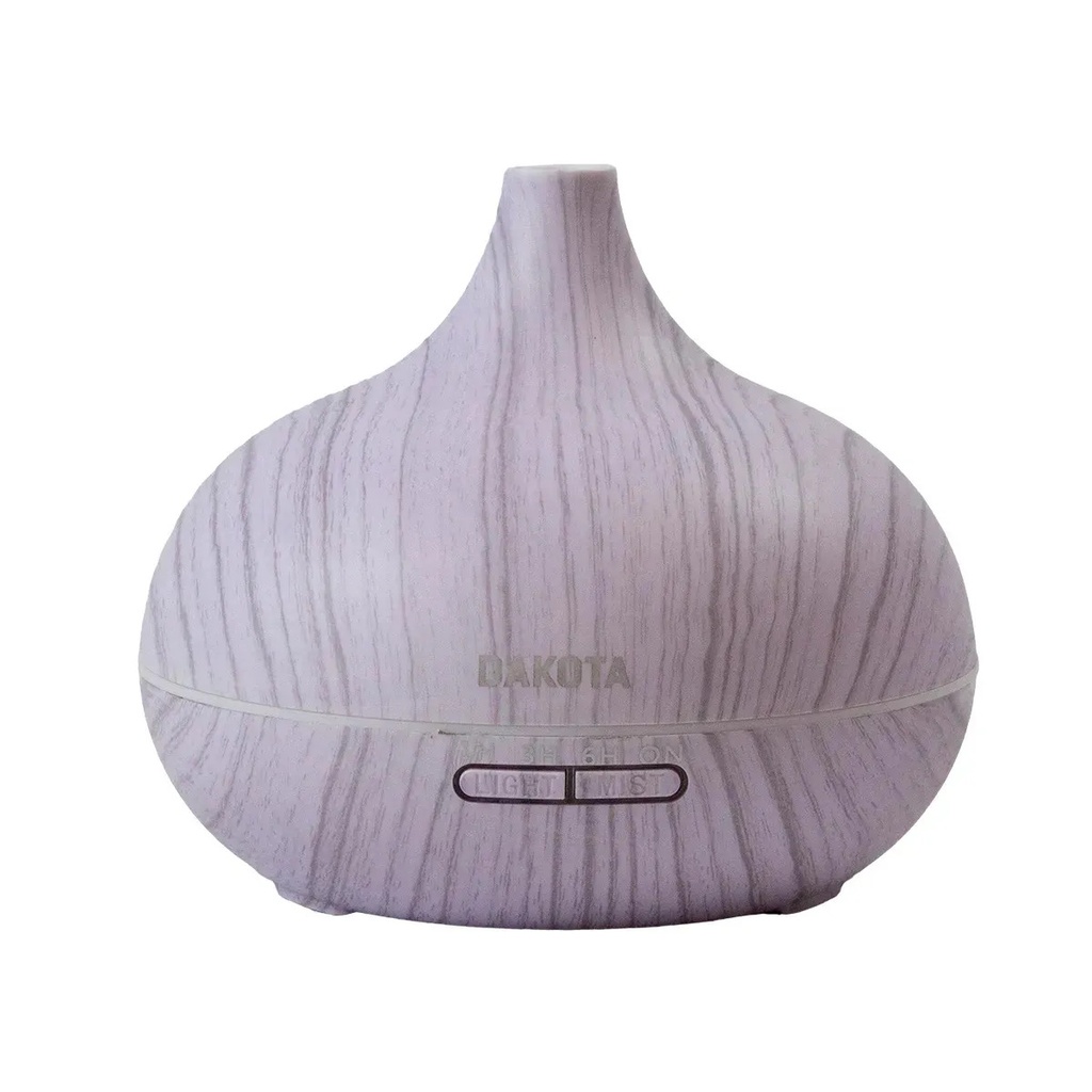 Combo X2 Humidificador De Aire Y Aromaterapia Dakota Con Luz Led Lila