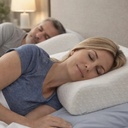 Combo X2 Almohadas Inteligentes Viscoelásticas Cervical Dakota 34x52 Blancas Blanco