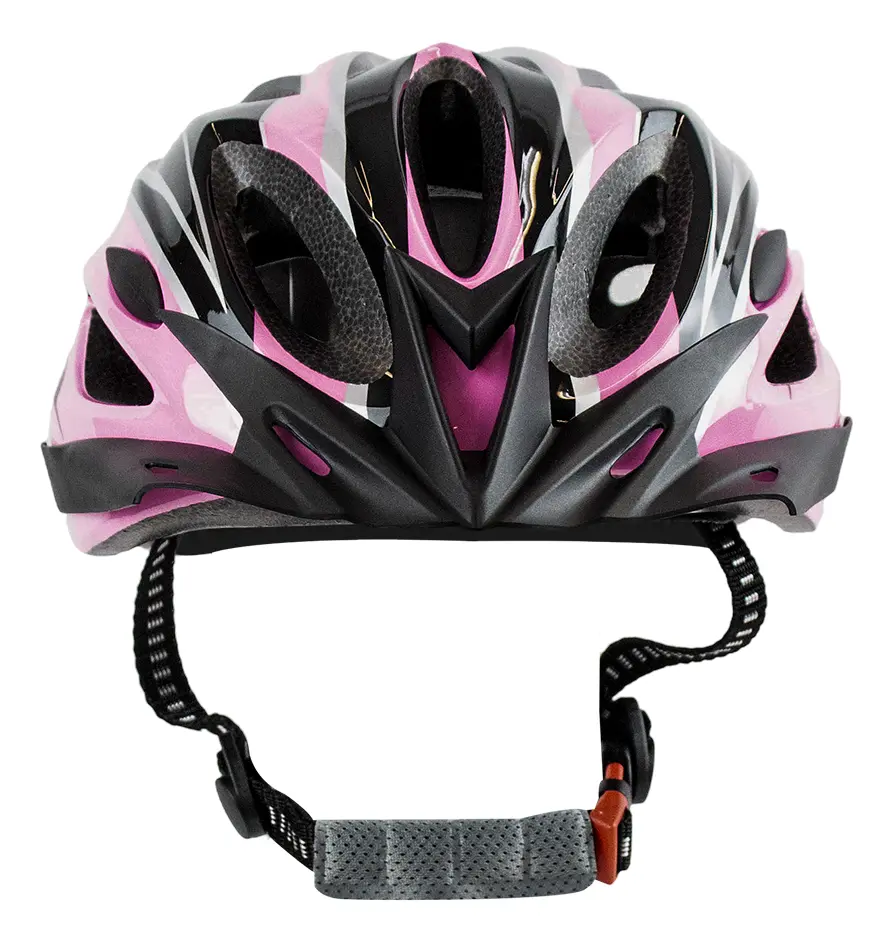 Casco Bicicleta Dakota Regulable Liviano Con Visera Color Rosa Talle L