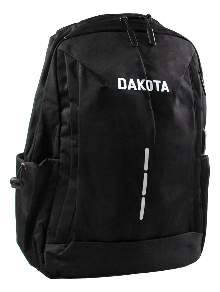 Mochila Urbana Impermeable Dakota Para Notebook Color Negro