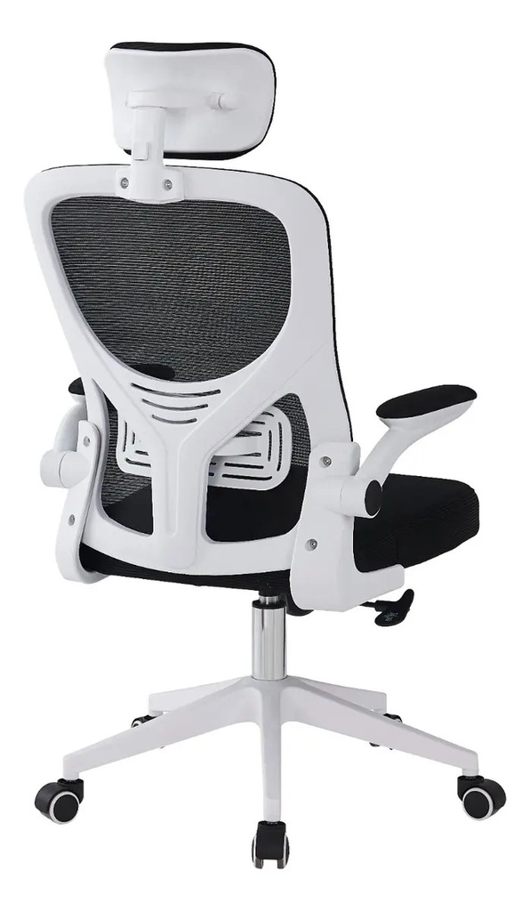 Silla Escritorio Ergonómica Oficina Dakota Con Reposacabezas Apoyabrazos Giratoria