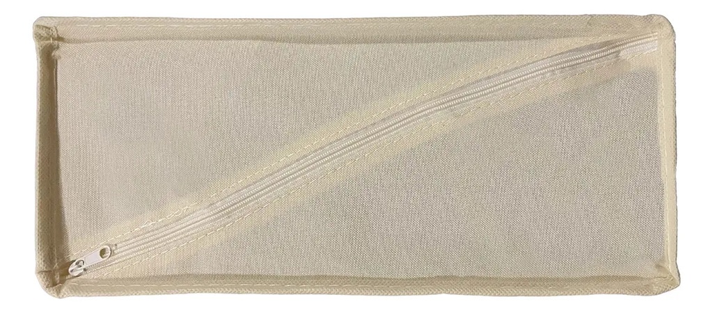 Organizador Cajón Ropa Interior Dakota Oc040 Plegable 4 Divisiones Beige