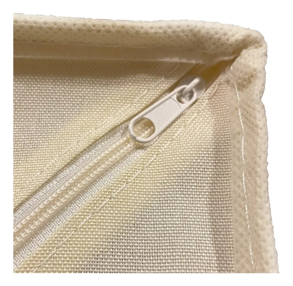 Organizador Cajón Ropa Interior Dakota Oc040 Plegable 4 Divisiones Beige