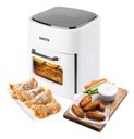 Freidora De Aire Dakota 12l Con Pantalla Táctil 2200w Cocina Rápida Saludable + Papel Manteca De Regalo Air Fryer Blanco