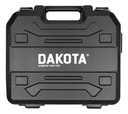 Combo Taladro Destornillador Inalámbrico Dakota 21v + Set Herramientas 108 Piezas Con Valija Llaves Tubo Puntas Kit Profesional Hogar