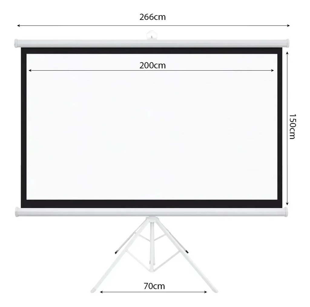 Combo Mundial Proyector Wifi Hd + Pantalla 120 Cine Y Futbol En Casa