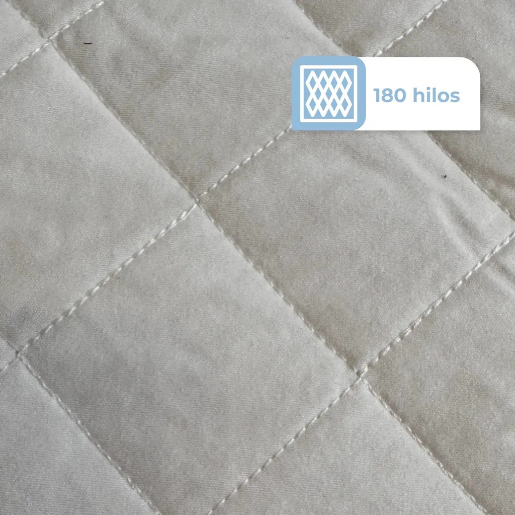 Cubre Colchón Funda Protector Impermeable Queen Ajustable Blanco