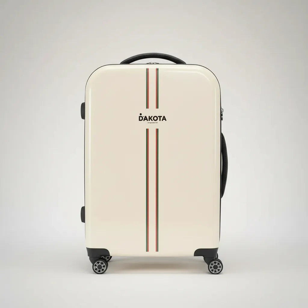 Combo Valija Dakota  28 Pulgadas + Organizador Viaje X6 Beige Lisa
