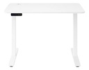 Escritorio Elevable Eléctrico Dakota Altura Regulable Blanco Blanco