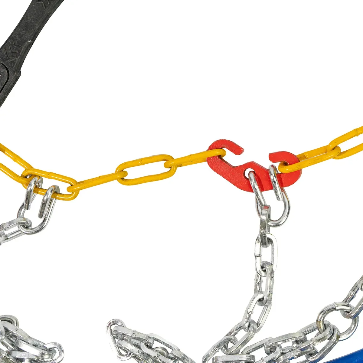 Combo Cadenas Para Nieve + Guantes + Chaleco Reflector + Linterna Led De Regalo