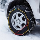 Combo Cadenas Para Nieve + Guantes + Chaleco Reflector + Linterna Led De Regalo