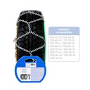 Cadenas Para Nieve De Acero Auto, Suv Y Camioneta, Kit Completo Con Guantes, Chaleco Y Linterna En Todas Las Medidas